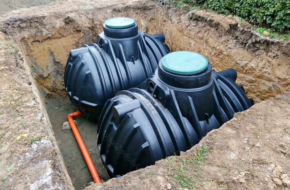 Instalace podzemních retenčních nádrží (jímek na dešťovou&nbsp;vodu)