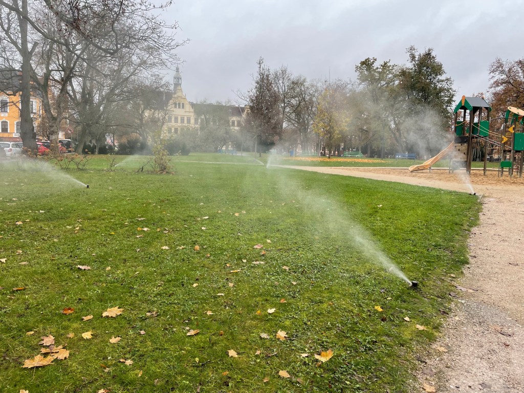 Údržba a servis městských závlah v&nbsp;Litoměřicích
